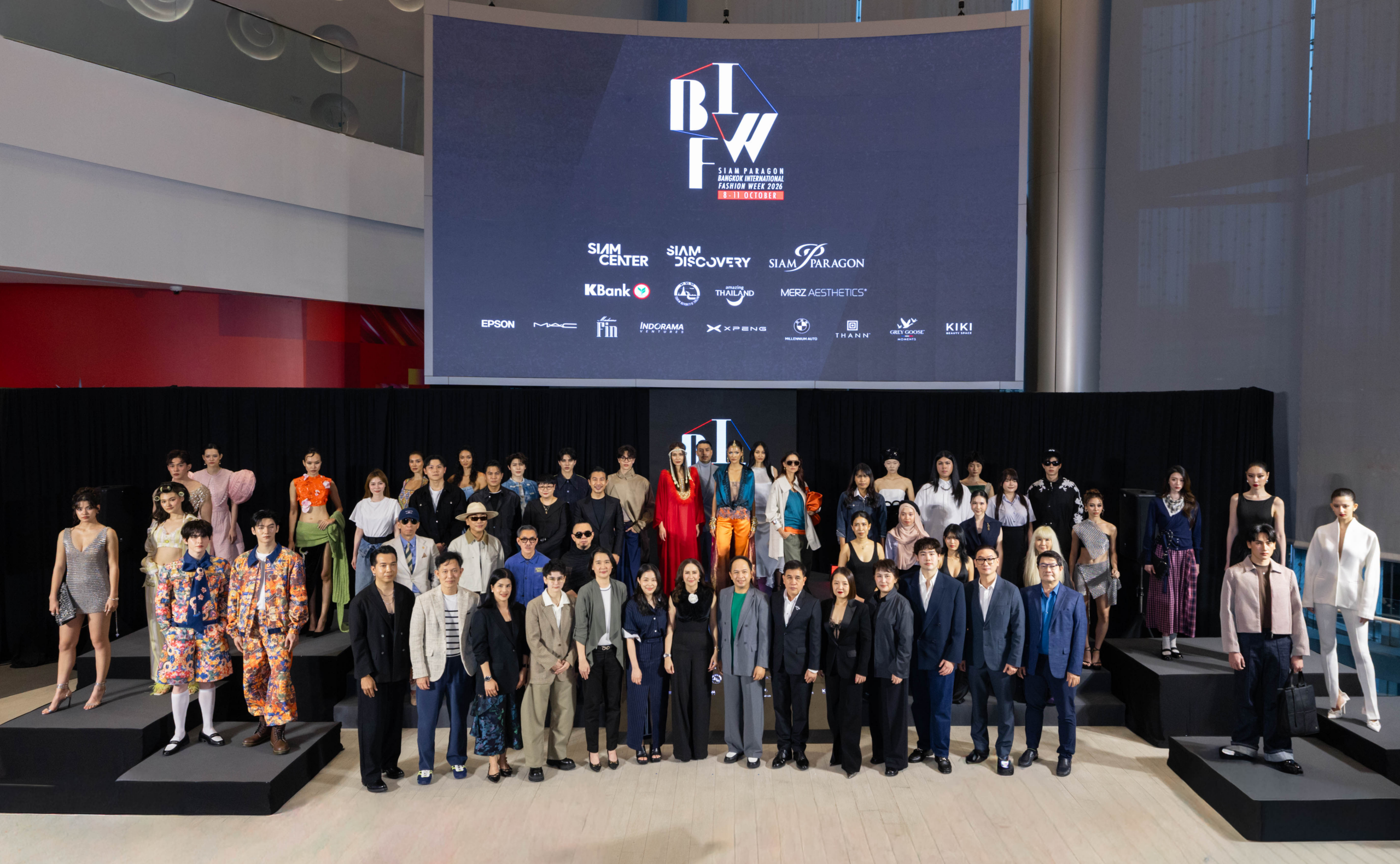 สยามพารากอน–สยามเซ็นเตอร์–สยามดิสคัฟเวอรี่ผนึกพลังจัด “Bangkok International Fashion Week 2026” ดันแฟชั่นไทยสู่เวทีโลก